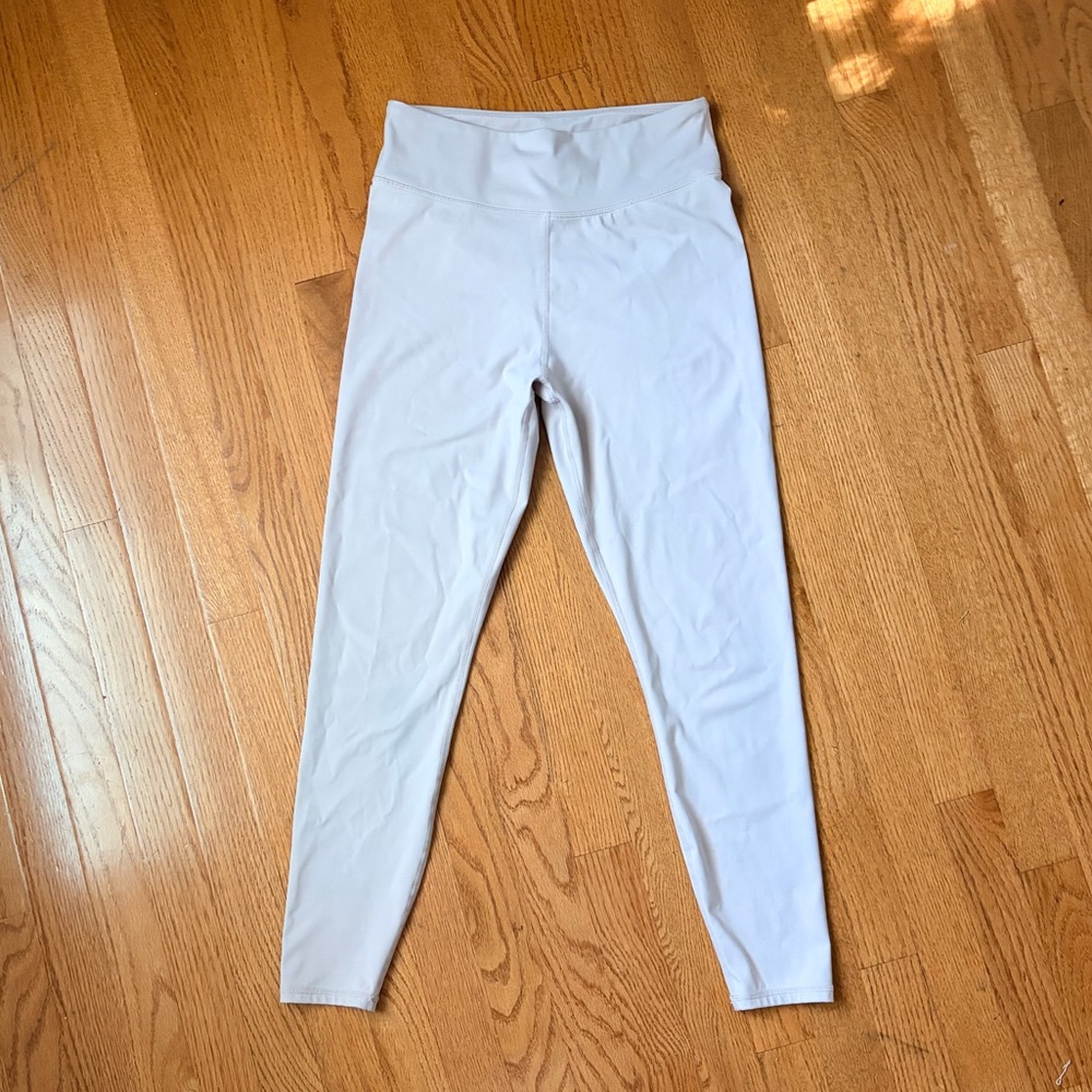 Women’s Baby-pink Leggings with Ruched Back